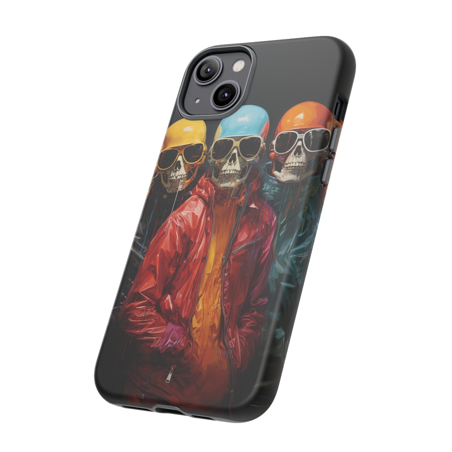 Hipster Skeletons | Halloween | Painting | Spooky | Phone Case | iPhone | Pixel | Samsung