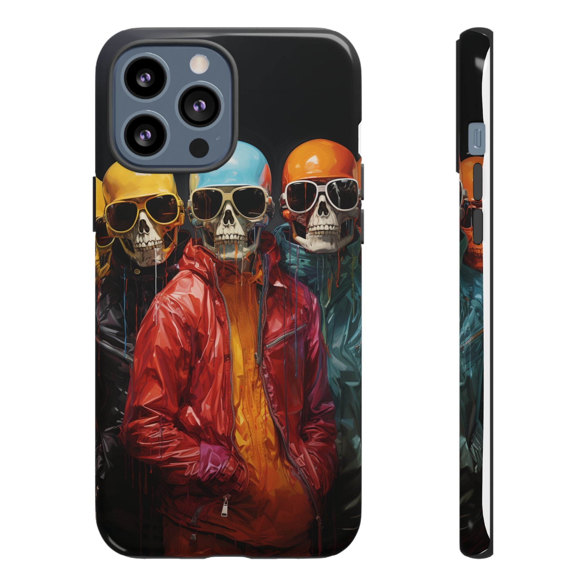 Hipster Skeletons | Halloween | Painting | Spooky | Phone Case | iPhone | Pixel | Samsung