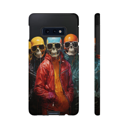 Hipster Skeletons | Halloween | Painting | Spooky | Phone Case | iPhone | Pixel | Samsung