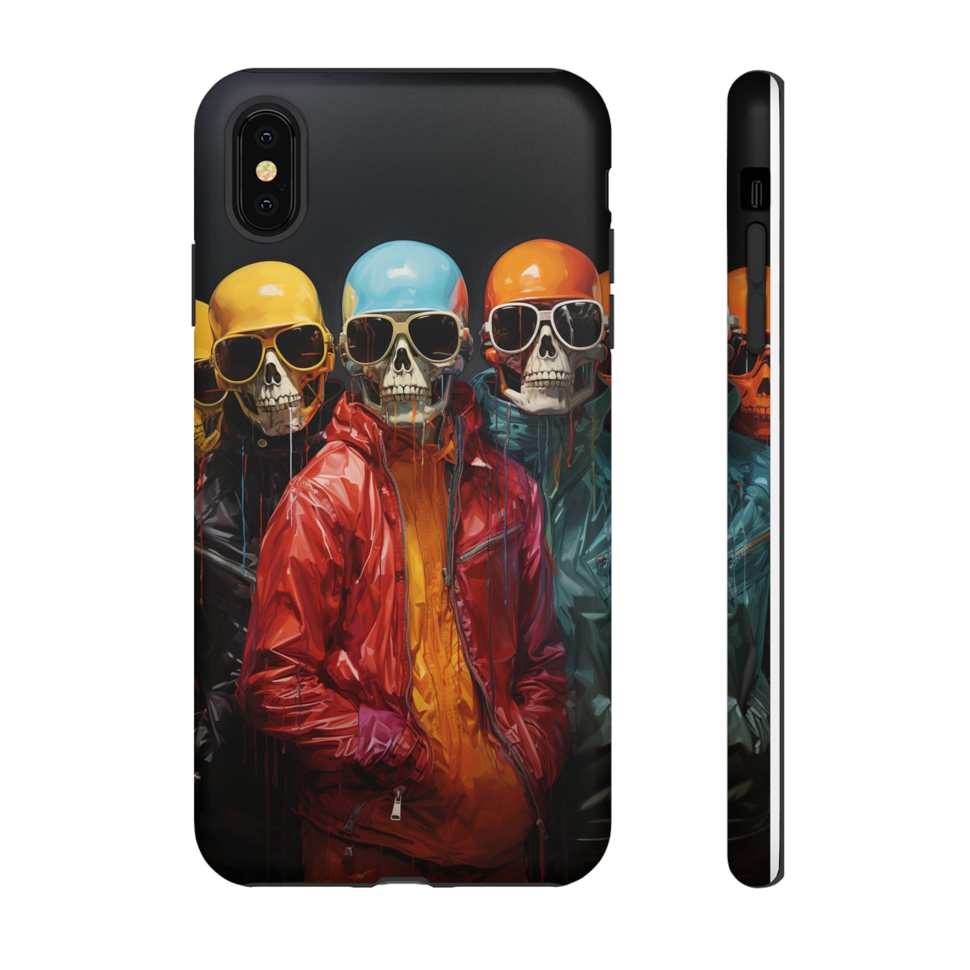 Hipster Skeletons | Halloween | Painting | Spooky | Phone Case | iPhone | Pixel | Samsung