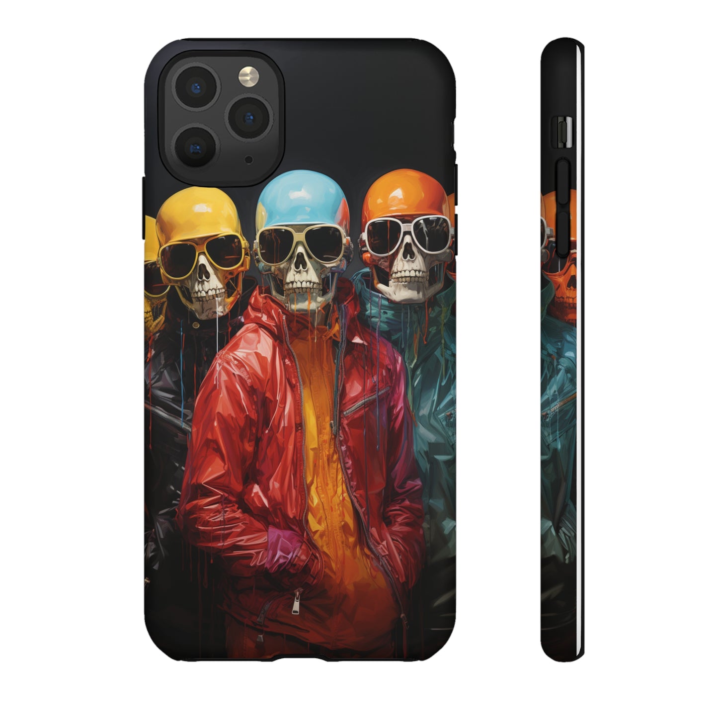 Hipster Skeletons | Halloween | Painting | Spooky | Phone Case | iPhone | Pixel | Samsung