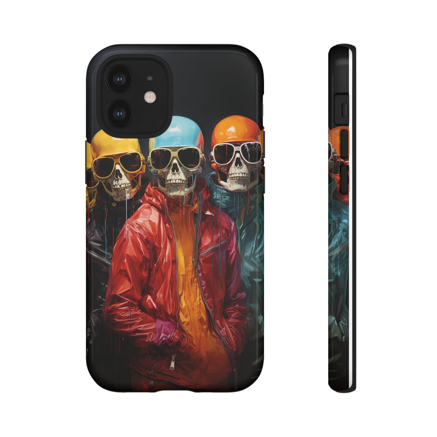 Hipster Skeletons | Halloween | Painting | Spooky | Phone Case | iPhone | Pixel | Samsung